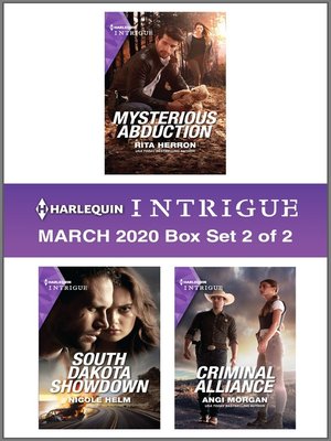 cover image of Harlequin Intrigue March 2020--Box Set 2 of 2